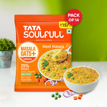 Masala Oats+ - Mast Masala 14 Pack | 33g