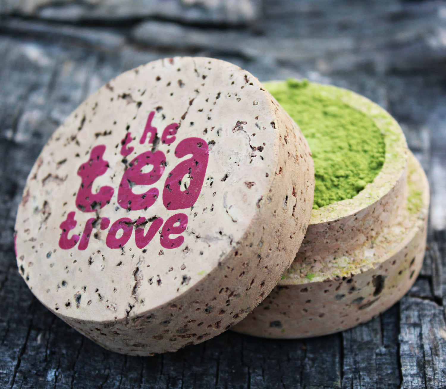 Matcha Green Tea Cork-tainers - 15 Gms