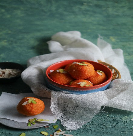 Almond House Motichur Laddu