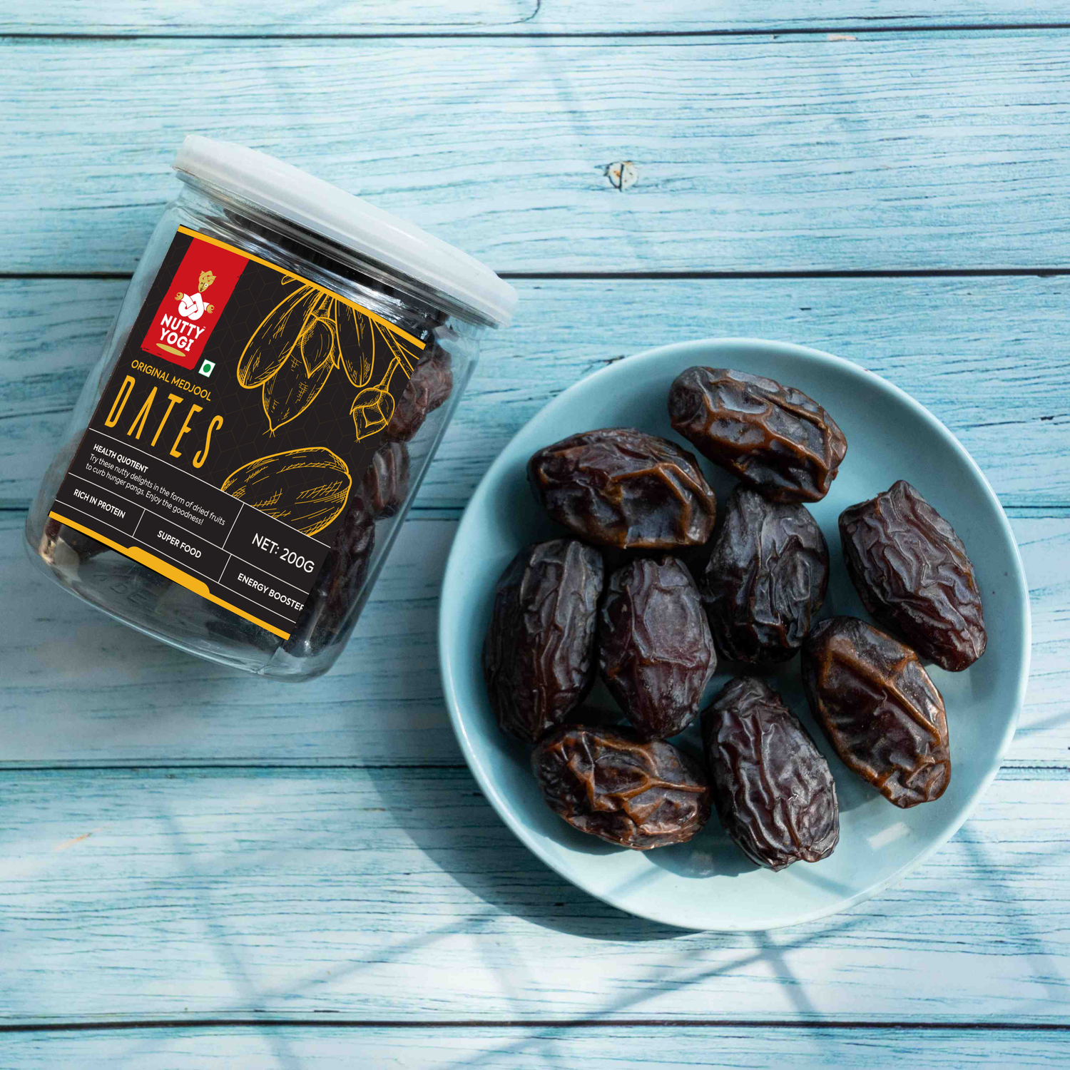 Nutty Yogi Original Medjool Dates 200 g