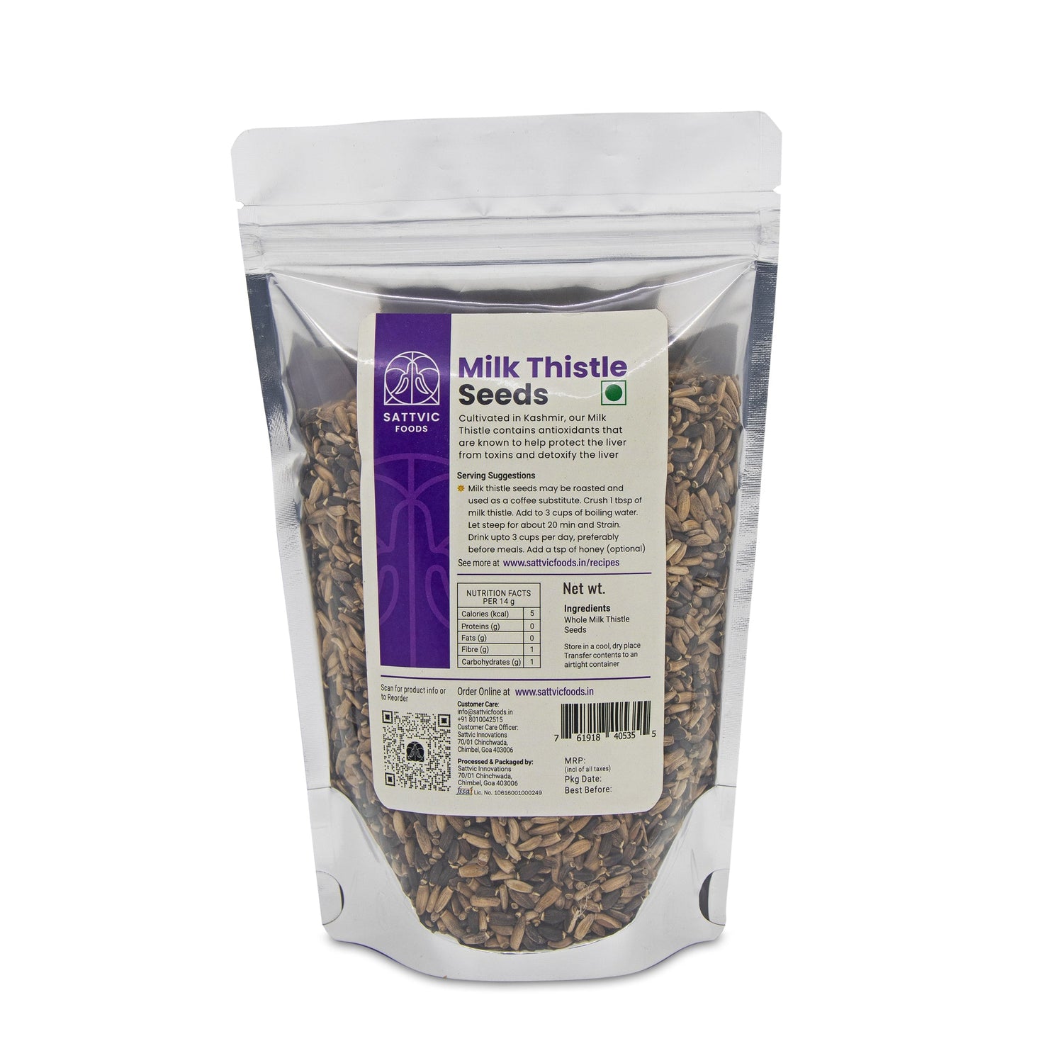 Milk Thistle Seeds | Natural Liver detoxifier