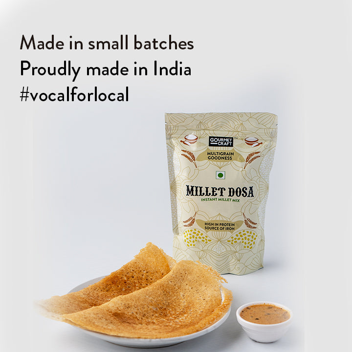 Millet Dosa Mix (250 gm, makes 12-15 dosas)