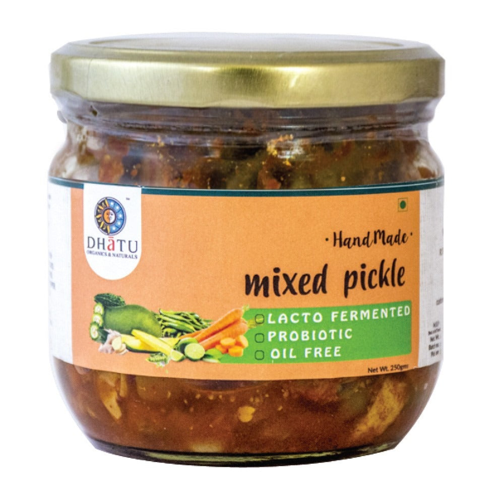 Dhatu Oil Free Mixed Veg Pickle - 250 gms