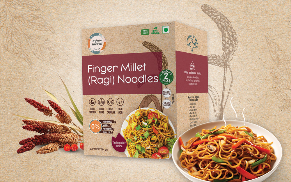 Ragi (Finger Millet) Noodles