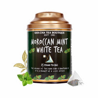 Moroccan Mint White Tea (Silver Needles Tea)