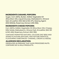 4700BC x Netflix, Gourmet, Cheese & Caramel  Popcorn, 50g (Pack of 6)