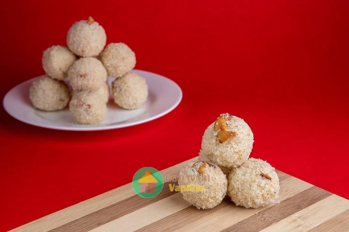 Godavari Vantillu Nethi Ravva laddu