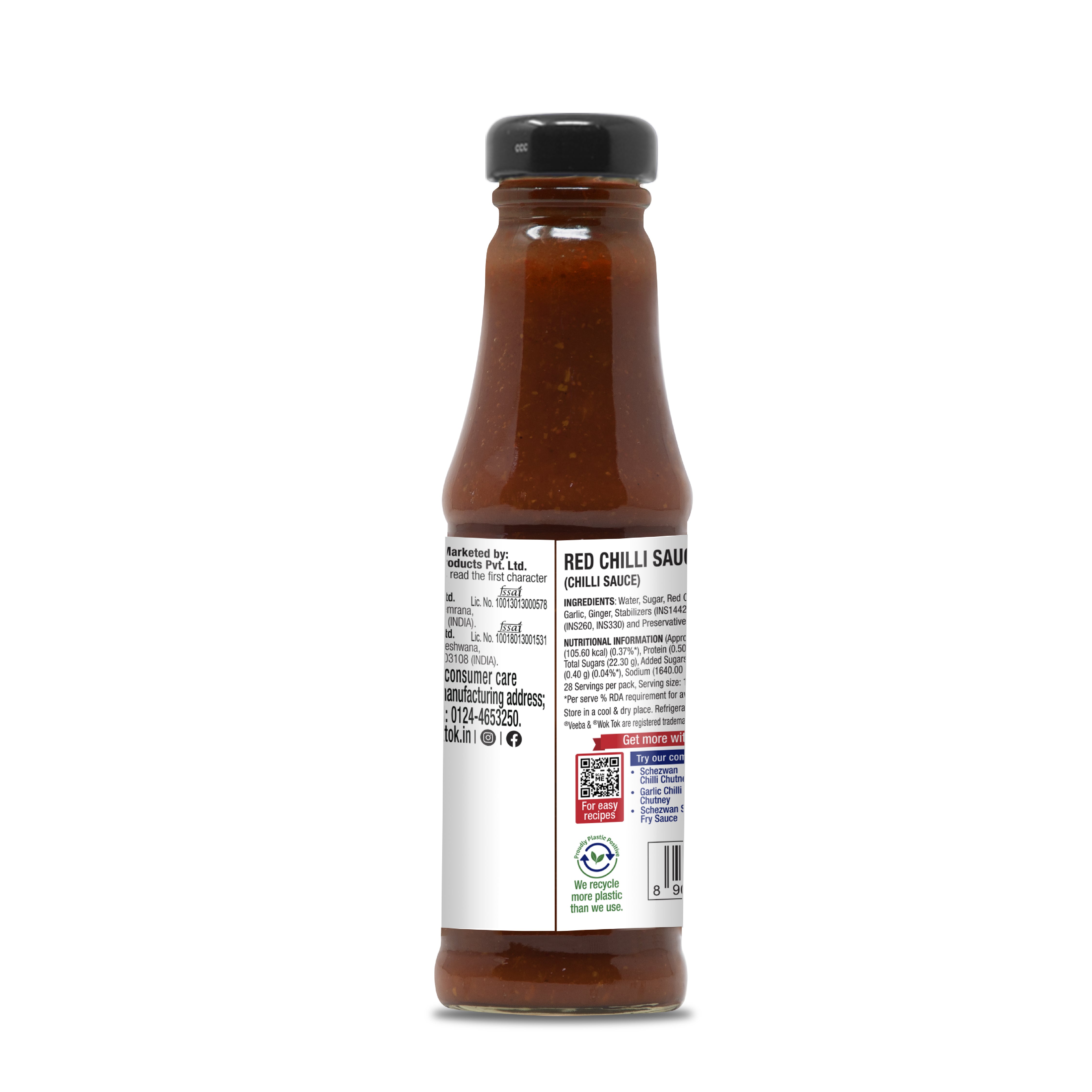 WOK TOK BY VEEBA RED CHILLI SAUCE (200g)