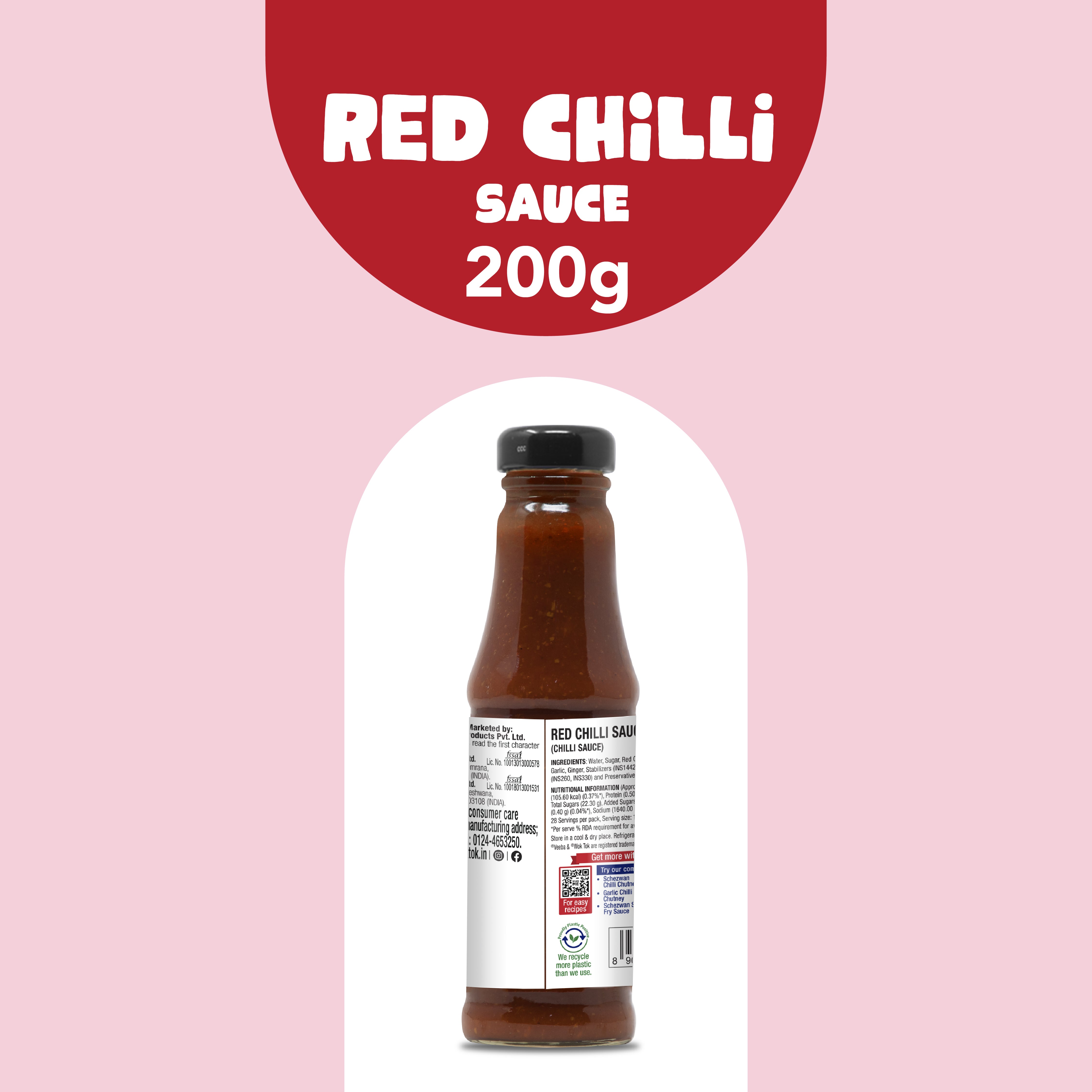 WOK TOK BY VEEBA RED CHILLI SAUCE (200g)