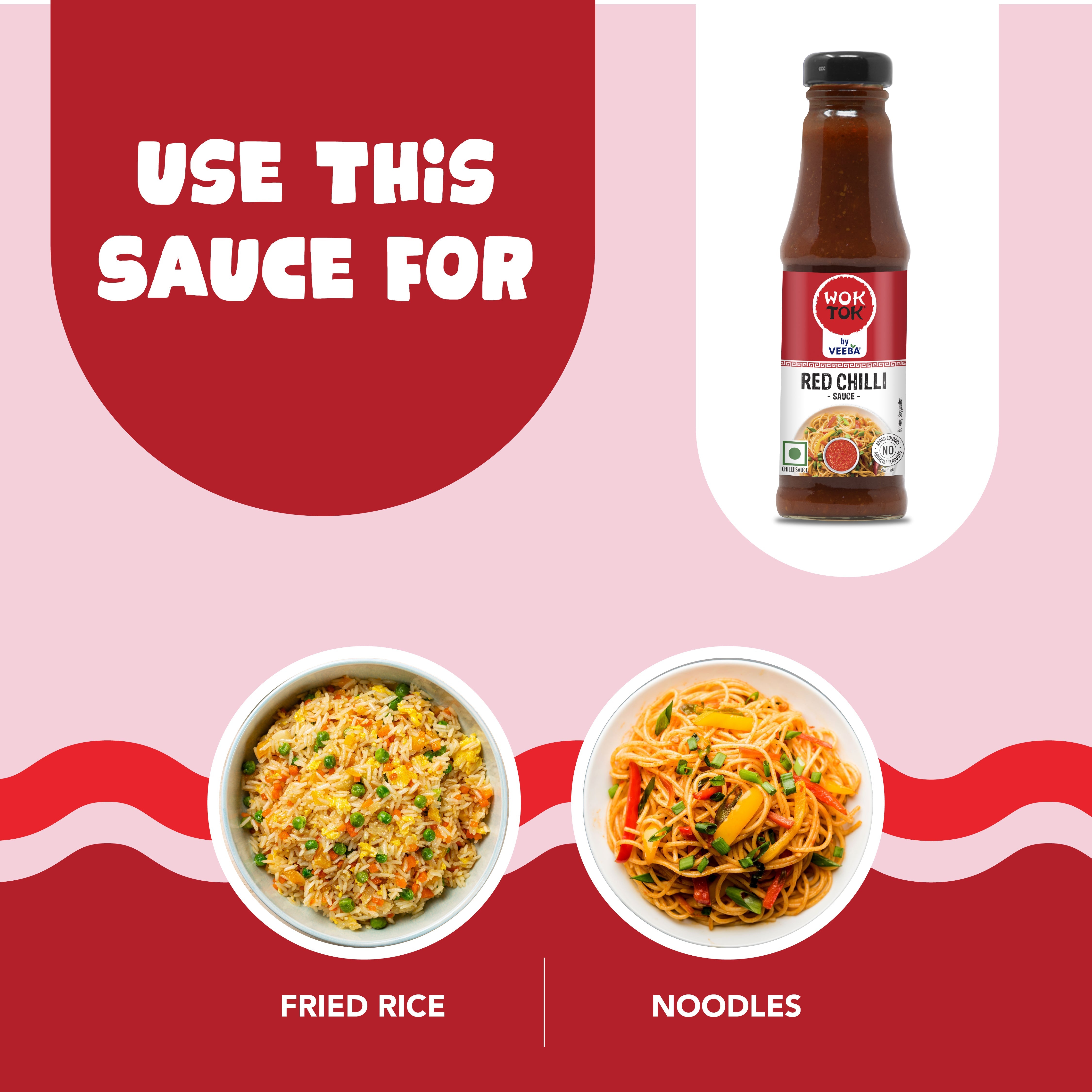 WOK TOK BY VEEBA RED CHILLI SAUCE (200g)