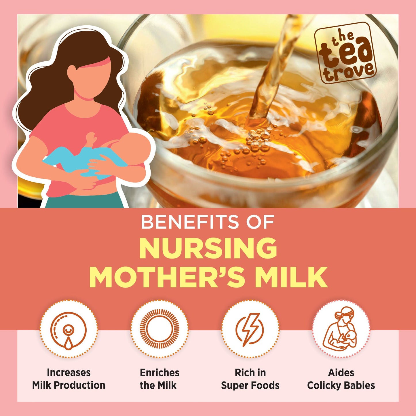 Organic Nursing Mother's Milk Tea (50 g, 25 Cups)