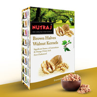 Nutraj Brown Halves Walnut (Akhrot Giri) 250gm