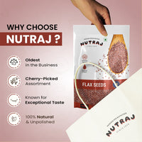 Nutraj Flax Seeds (Alsi Seeds) 200gm