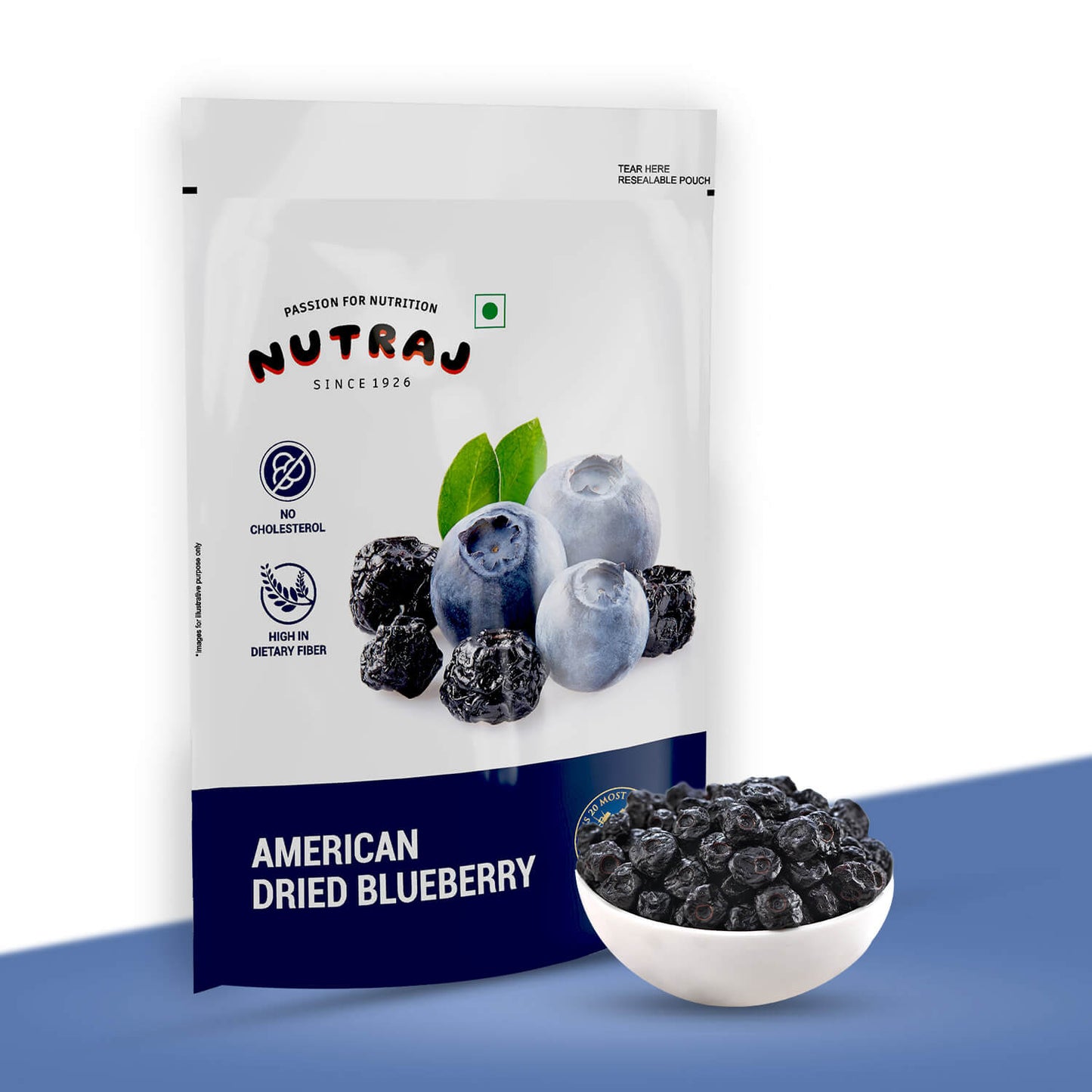 Nutraj Dried Blueberries 150gm