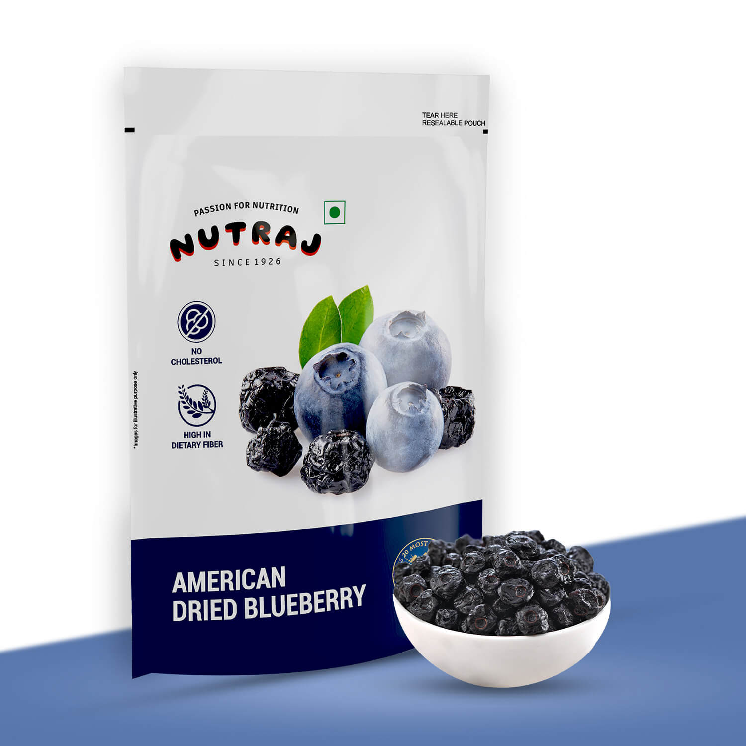 Nutraj Dried Blueberries 150gm