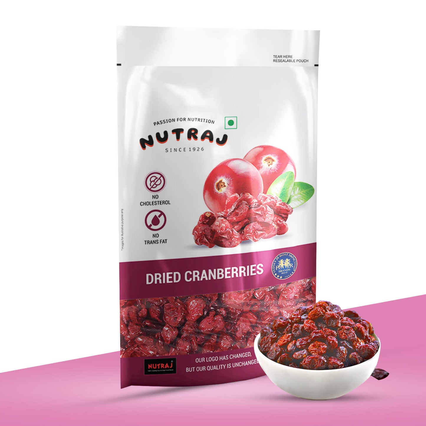 Nutraj Sliced Dried Cranberries 180gm