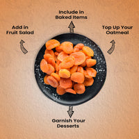 Nutraj Premium Dried Pitted Turkish Apricots 200gm