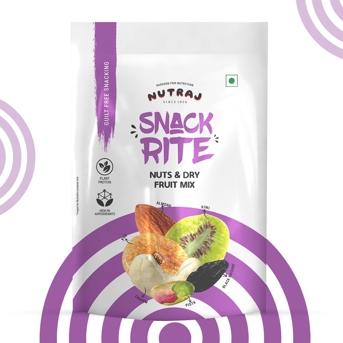 Nutraj Snackrite Nuts & Dry Fruit Mix 150gm