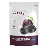 Nutraj Dried Pitted Prunes (Dried Seedless Plums) 200gm