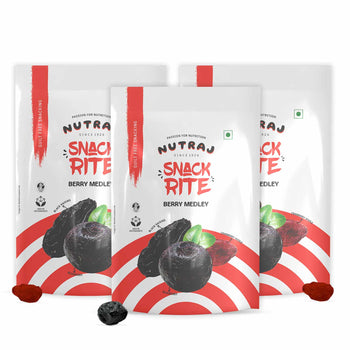 Nutraj Snackrite Berry Medley with Himalayan Pink Salt Mix 150gm