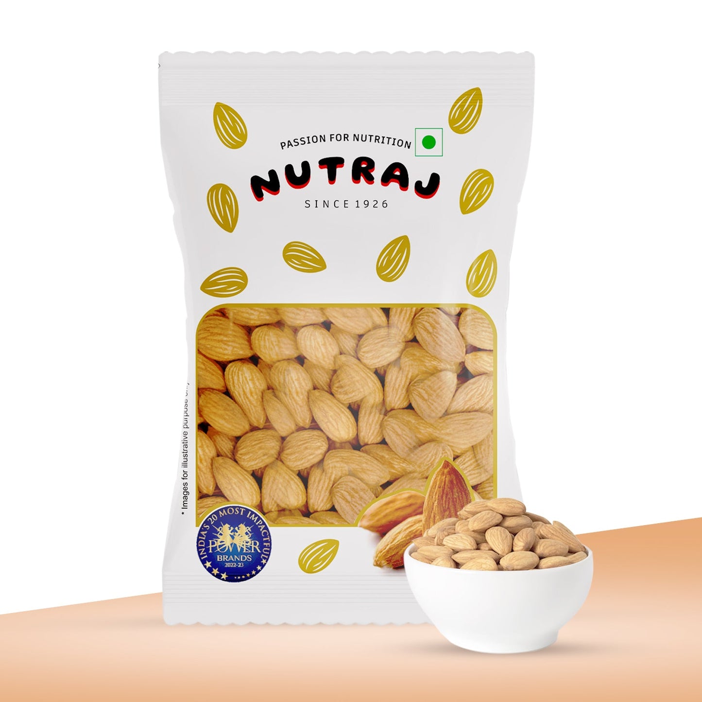 Nutraj Premium California Almonds Badam 200gm