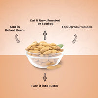 Nutraj Premium California Almonds Badam 200gm