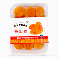 Nutraj Dried Apricot (Seedless) 200gm Tray