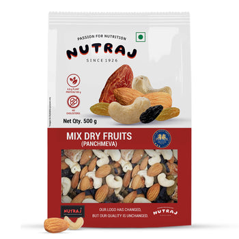 Panchmeva  (पंचमेवा)  Nutraj Mix Dry Fruits Panchmeva 500gm