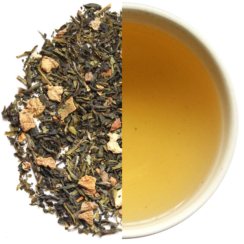 Orange Cinnamon Green Tea (100 g, 50 Cups)