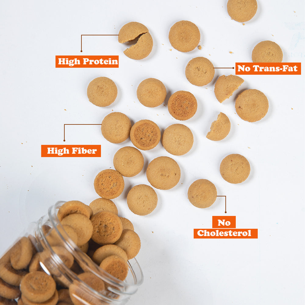 Orange Protein Mini Cookies - 150gms