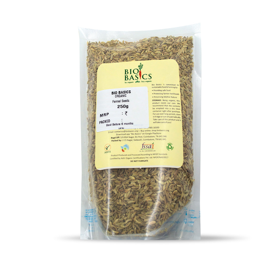 Organic Fennel Seeds