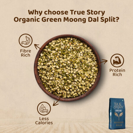 ORGANIC GREEN MOONG DAL SPLIT