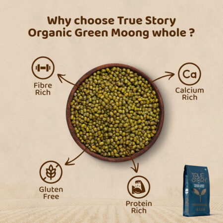 Organic Green Moong Whole