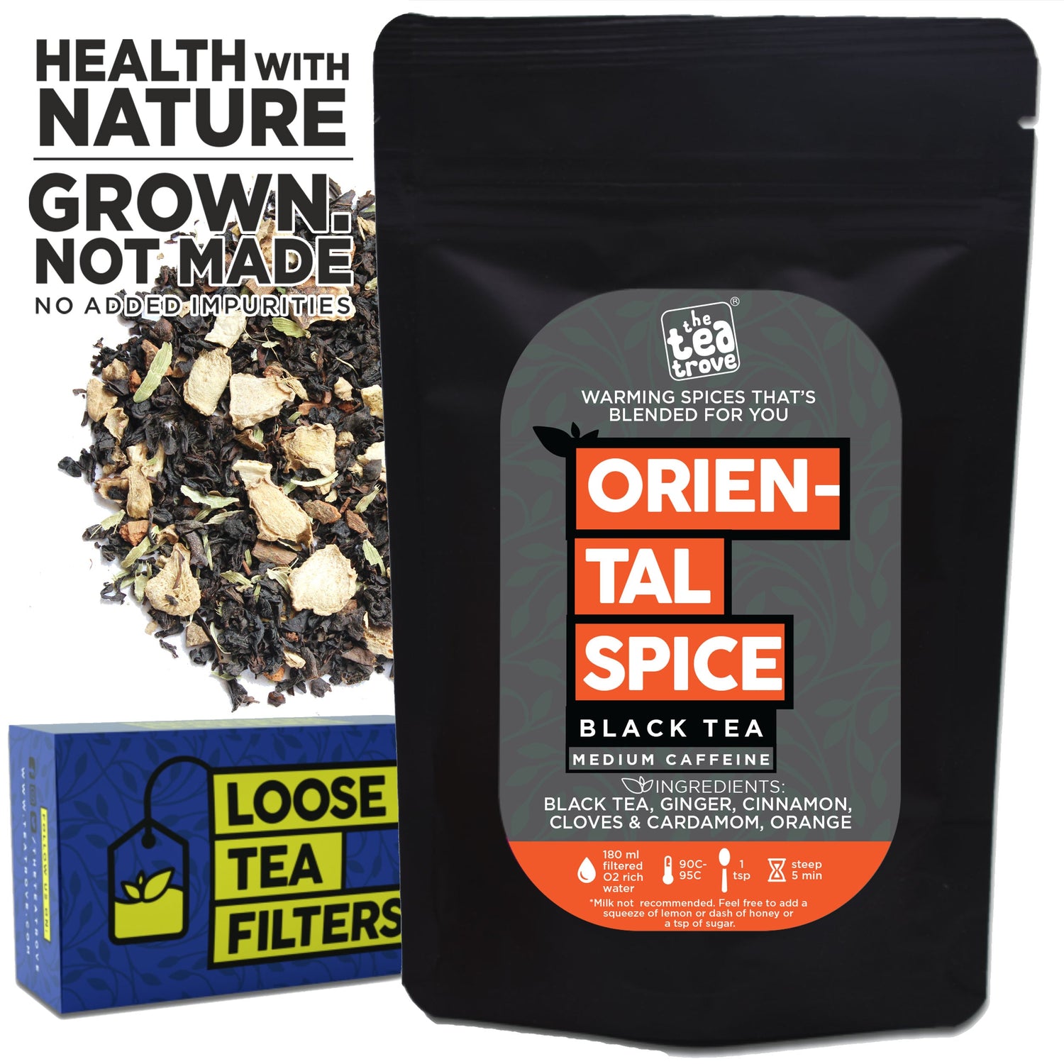 Oriental Spice Black Tea (100 Gm,50 Cups)