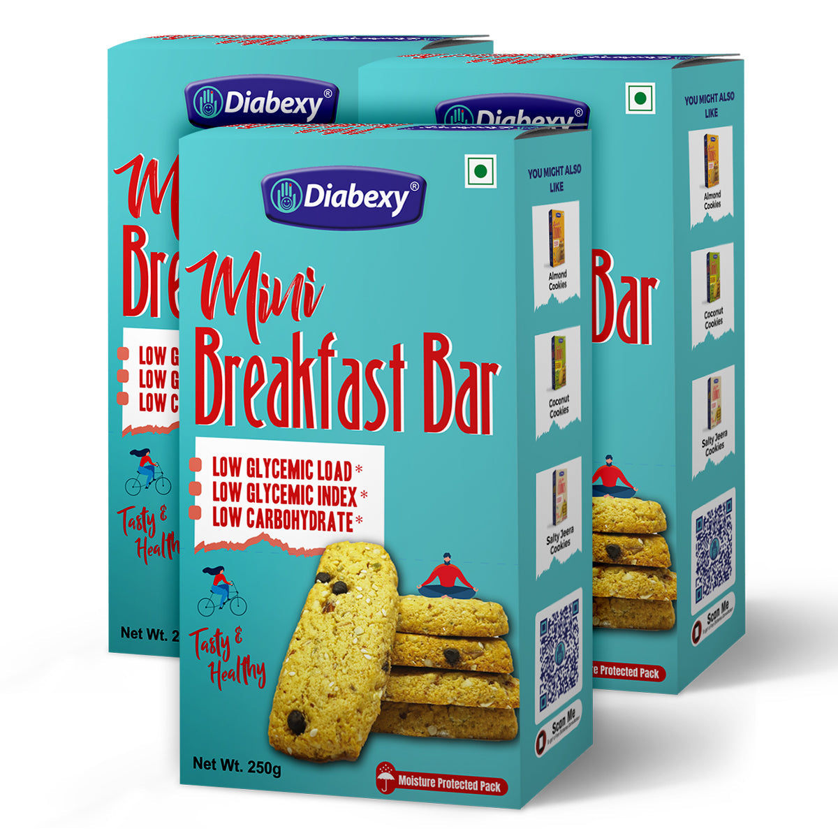 Diabexy Mini Breakfast Bar - 250