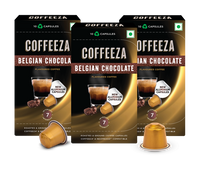 Belgian Chocolate 100% Arabica Flavoured Aluminium Coffee Capsules (Limited Edition)