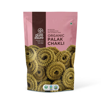 Organic Palak Chakli -120g