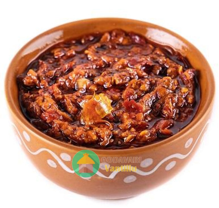 Godavari Vantillu Pandumirchi Pickle