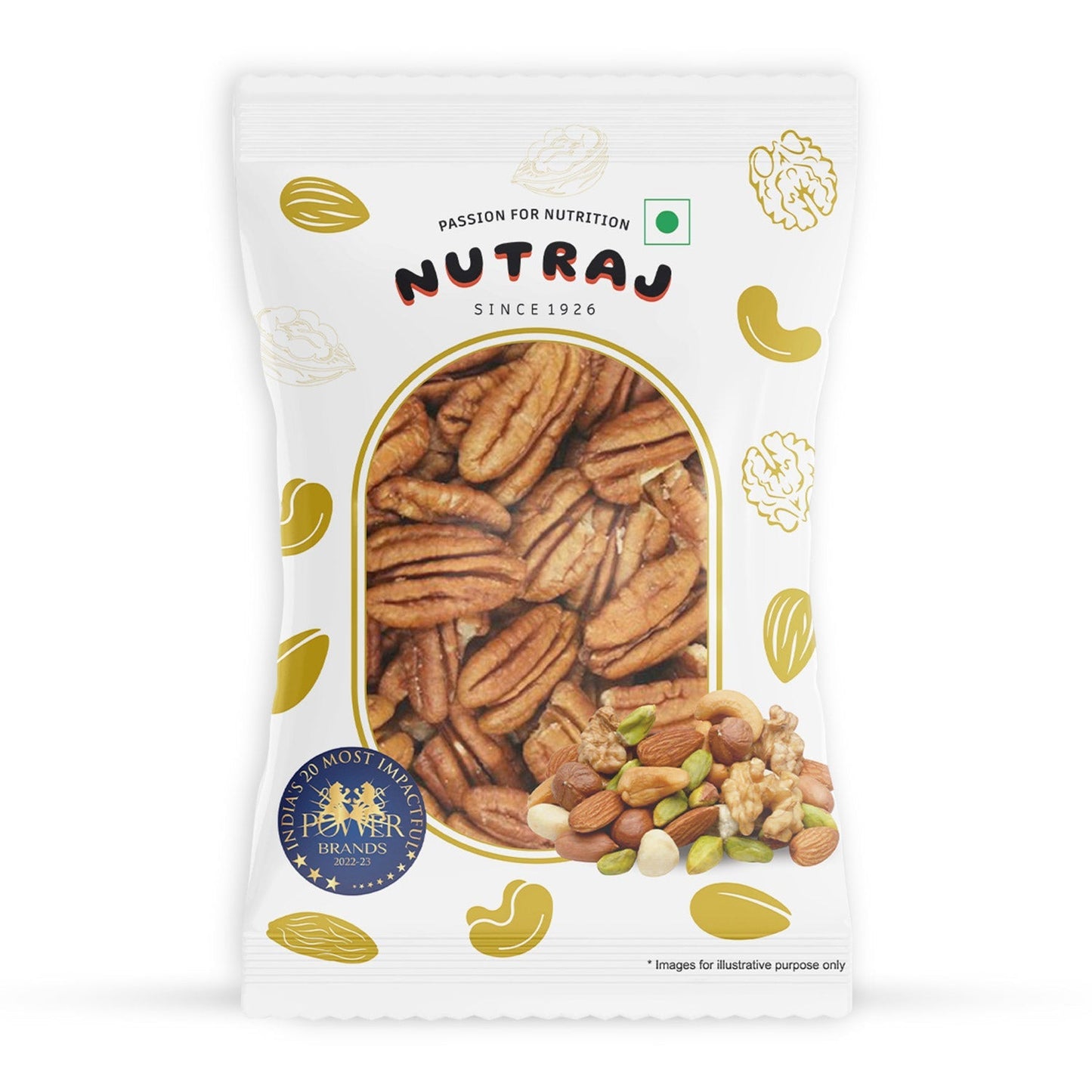 Nutraj Pecan Nuts 100gm