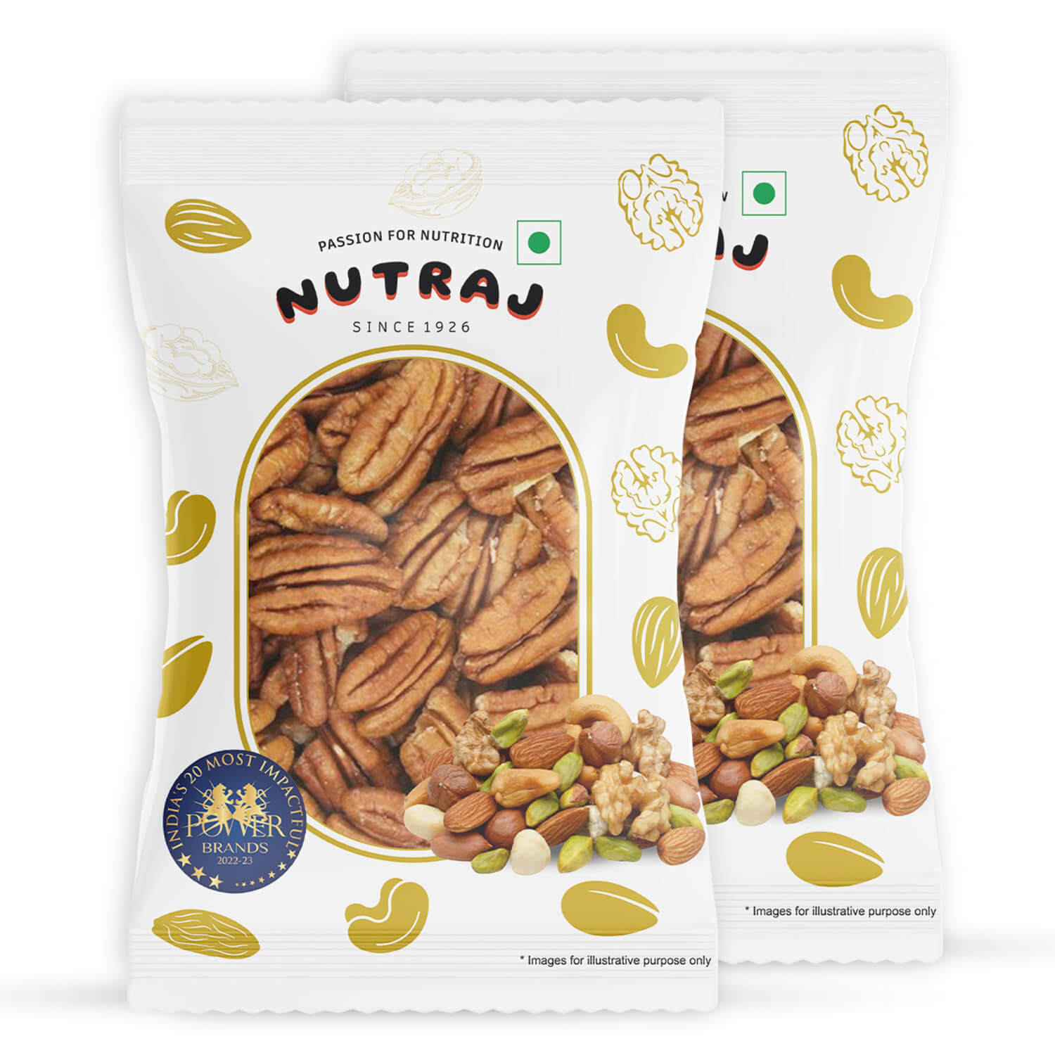 Nutraj Pecan Nuts 100gm