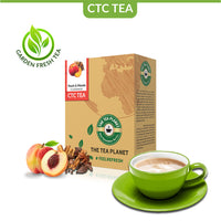 Peach & Masala Flavored CTC Tea