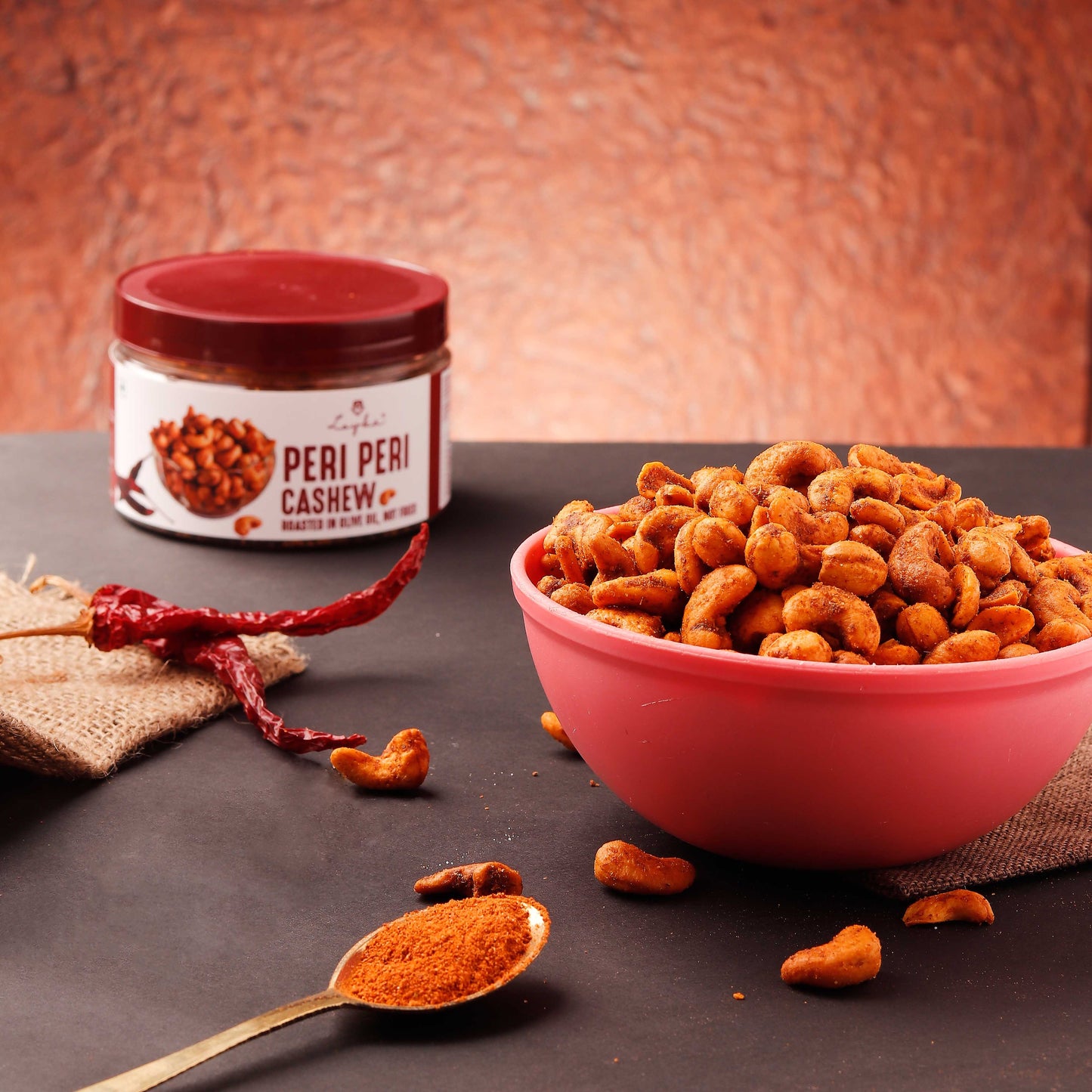 Peri Peri Cashew Jar 250 grams