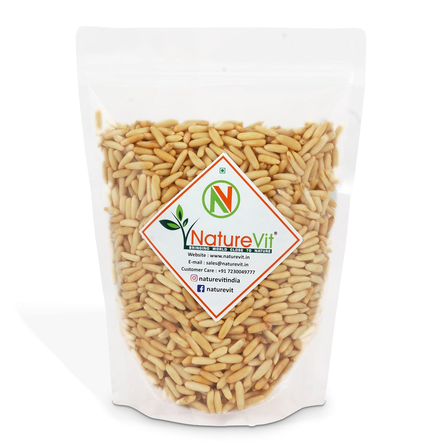 NatureVit Pinenut Kernels (Premium Chilgoza-Giri)