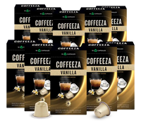 Vanilla 100% Arabica Flavoured Aluminium Coffee Capsules