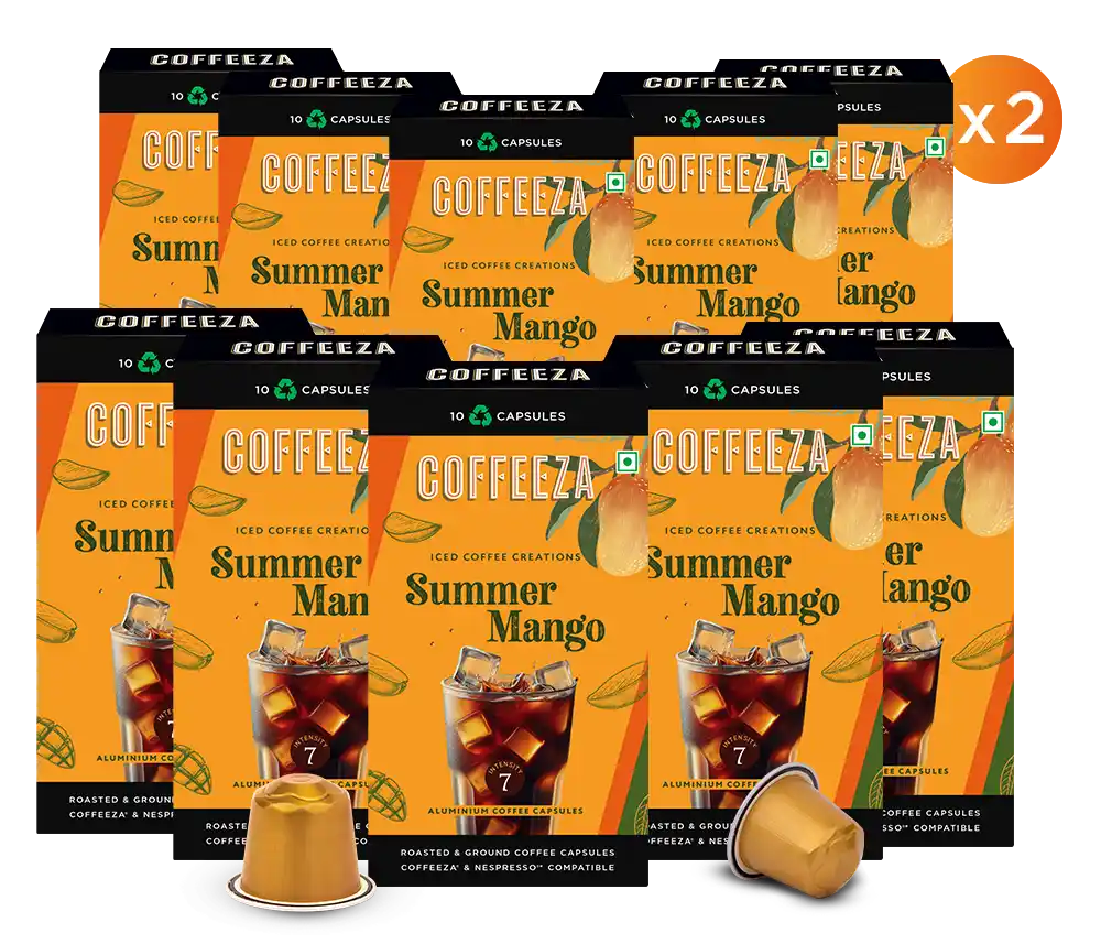 Summer Mango Flavoured Coffee Capsules (Limited Edition) - Iced Coffee Creations