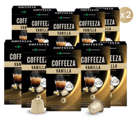 Vanilla 100% Arabica Flavoured Aluminium Coffee Capsules