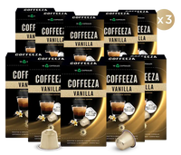 Vanilla 100% Arabica Flavoured Aluminium Coffee Capsules