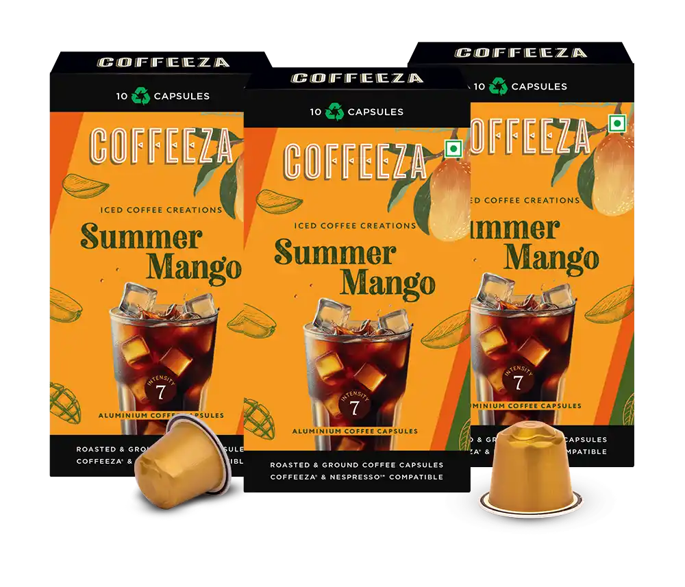 Summer Mango Flavoured Coffee Capsules (Limited Edition) - Iced Coffee Creations