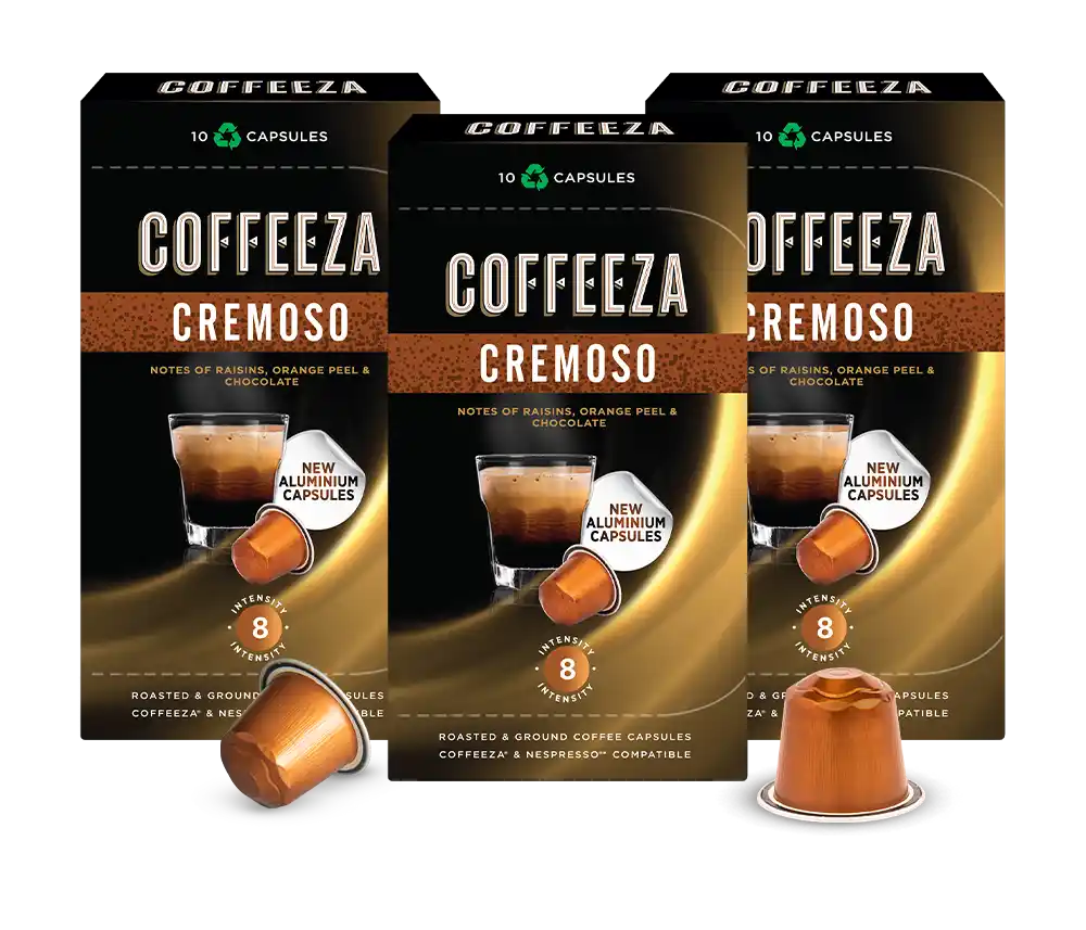 Cremoso Aluminium Coffee Capsules