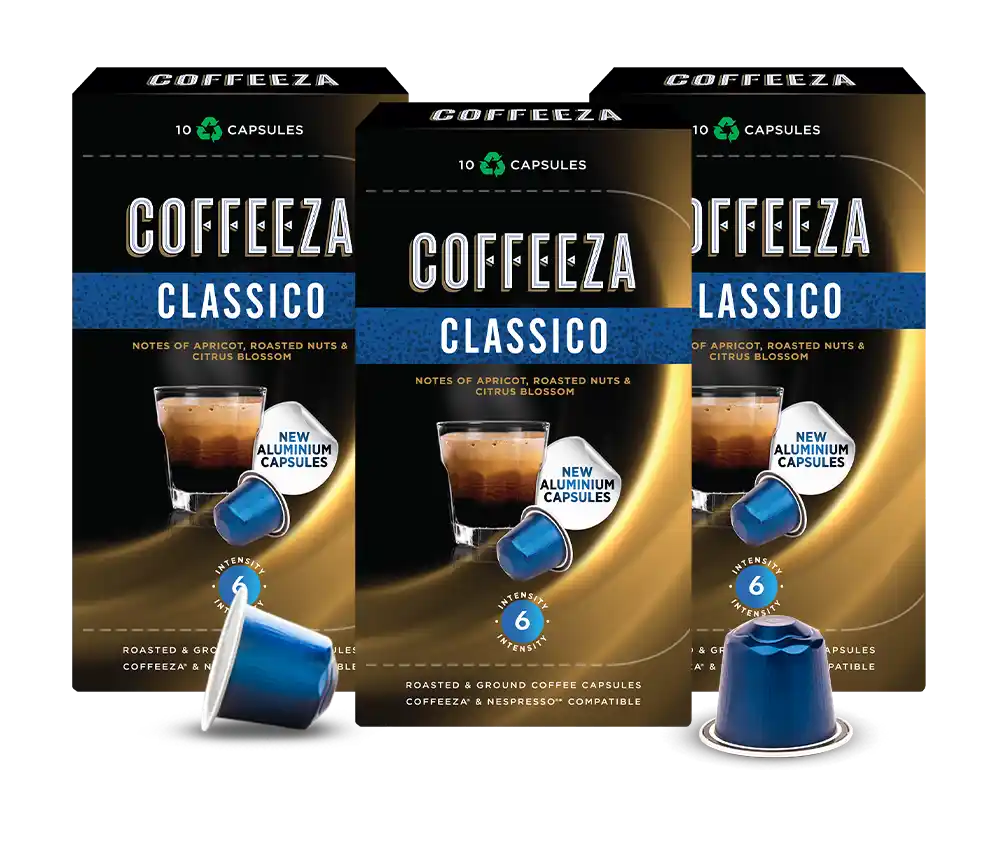 Classico 100% Arabica Aluminium Coffee Capsules